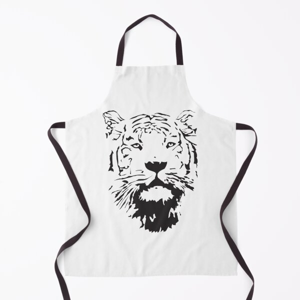 Item preview, Retro Tiger Face Illustration designed and sold by carmelagrant.
