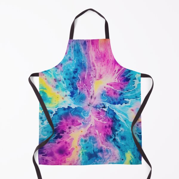 Aperçu de l'œuvre Tie-Dye Tranquility : Un voyage psychédélique aux vibrations vives Print 10 créée et vendue par ScarsAndShadows.