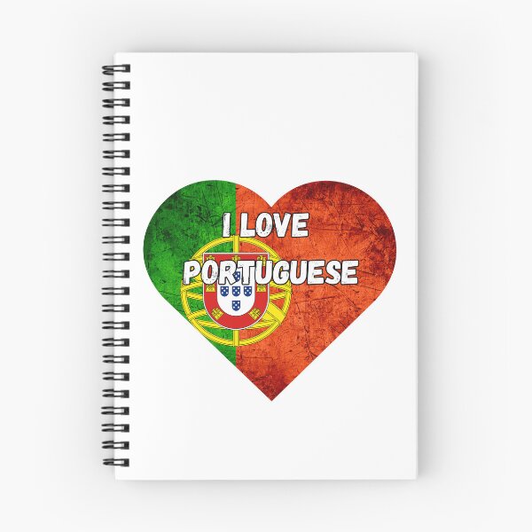 Item preview, I love Portuguese, heart with Portuguese flag designed and sold by language-des.