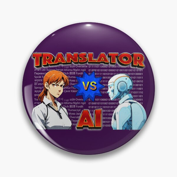 Item preview, Translator versus AI (Artificial Intelligence) designed and sold by Sir Meow Meow.