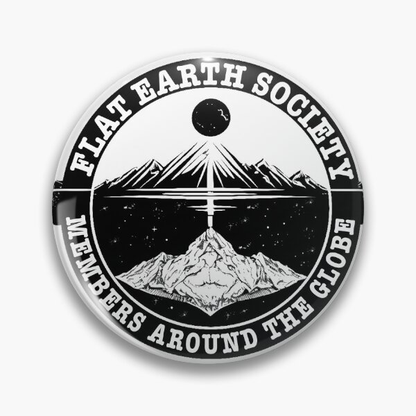 Item preview, Flat Earth Society, Members Around The Globe designed and sold by macvoodoodesign.
