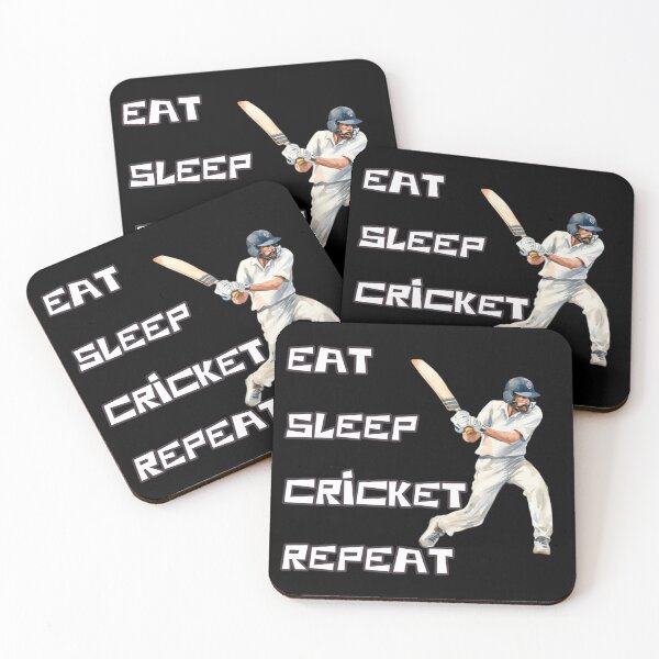 Item preview, Eat Sleep Cricket Repeat designed and sold by DafraDesign.