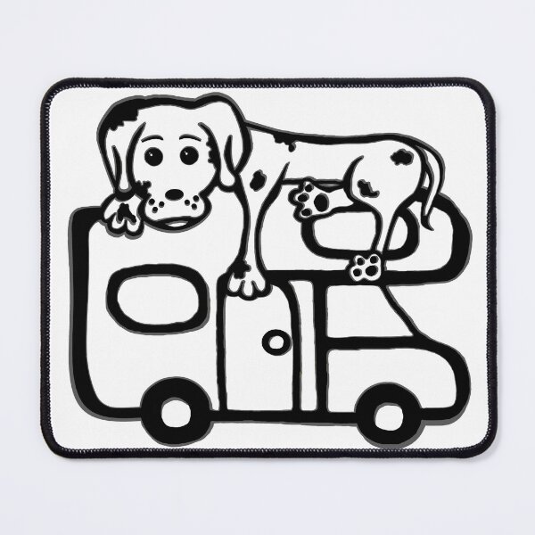 Item preview, Dolce Bronco the dog on a motorhome designed and sold by Ladvarian.