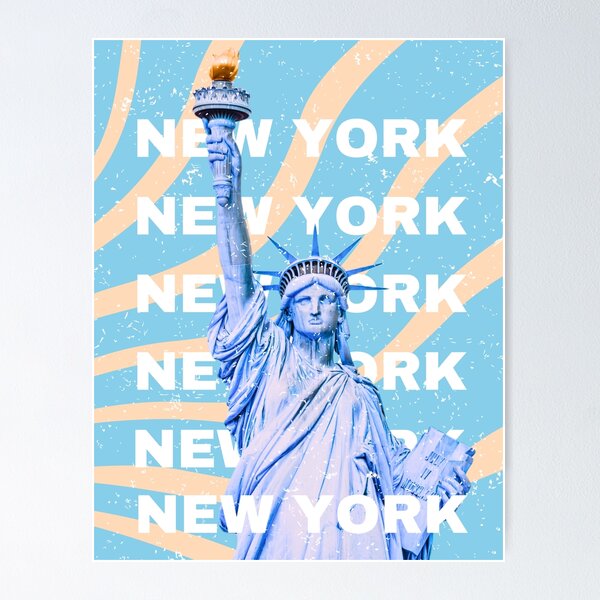 Preppy New York Travel Print Hardcover Journal for Sale by preppy