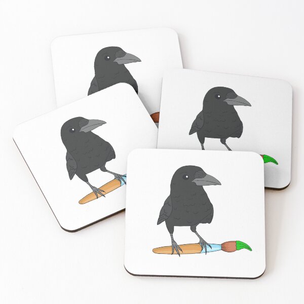 Item preview, Edgar Allen Crow Artist  designed and sold by dots6789.