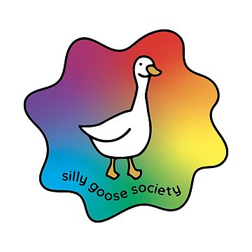 Aperçu de l'œuvre Silly Goose Society - arc-en-ciel de maura41