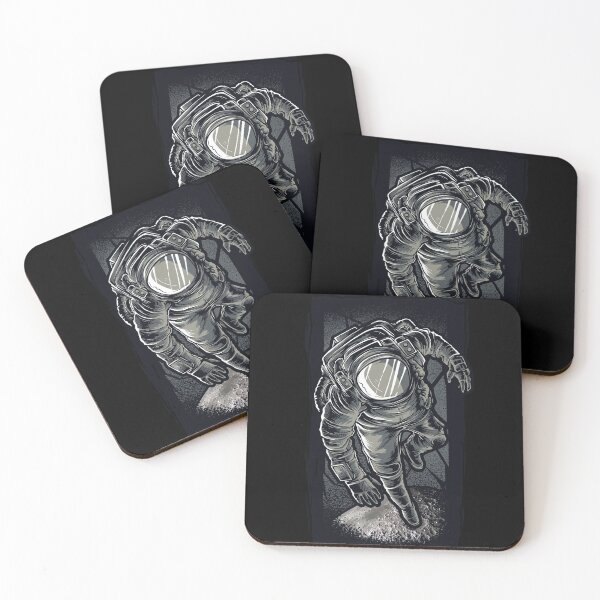 Item preview, Astronaut illustration designed and sold by lalatrash.