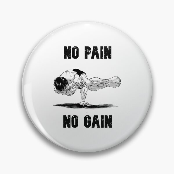 Item preview, Baki Hanma no pain no again designed and sold by bradleybl.