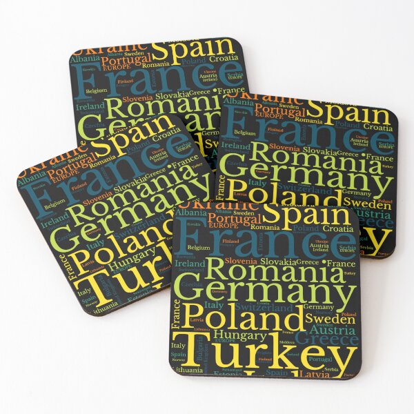 Item preview, Europe - Continents Dictionary in Color and Humor designed and sold by MyDearWorld.