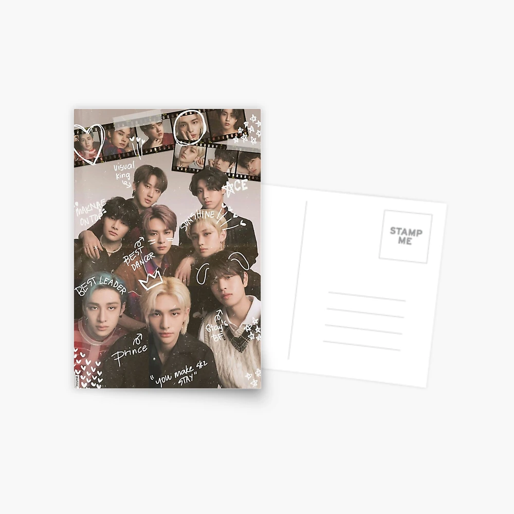 CHI:SKZ:8ページ ②① STRAY KIDS - ROCK STAR 8TH MINI ALBUM 樂 POSTCARD VER. | COKODIVE