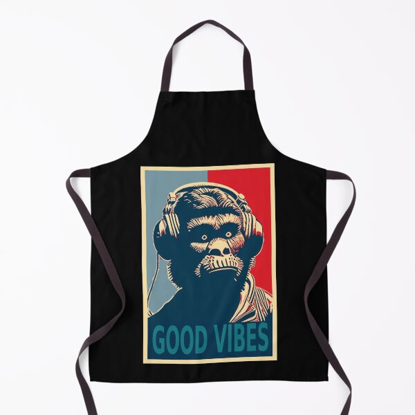 Item preview, Ape Listening To The Music Good Vibes Hope designed and sold by TrueArtsStore.