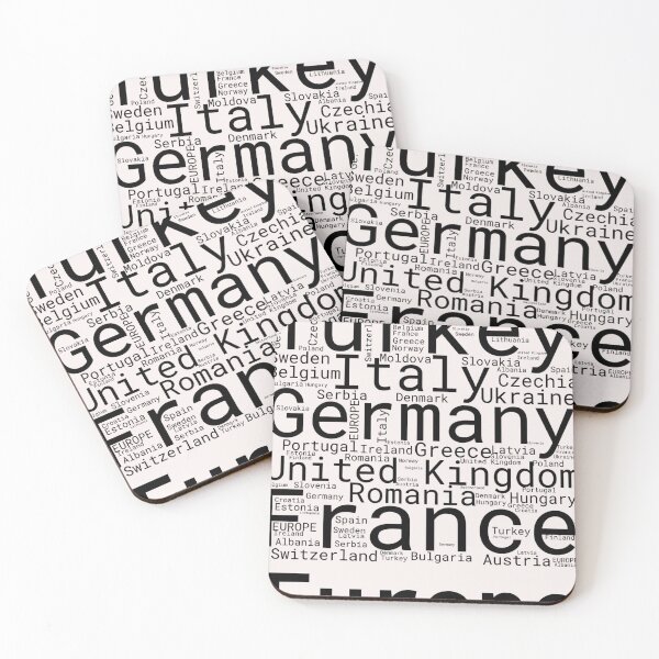 Item preview, Europe - Continents Dictionary in Color and Humor designed and sold by MyDearWorld.