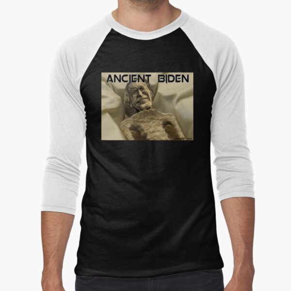 Ancient Biden Baseball ¾ Sleeve T-Shirt