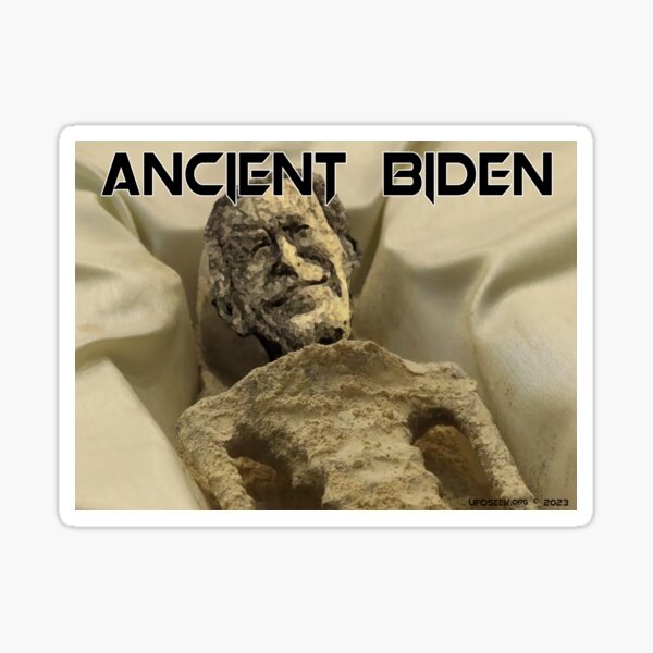 Ancient Biden Sticker