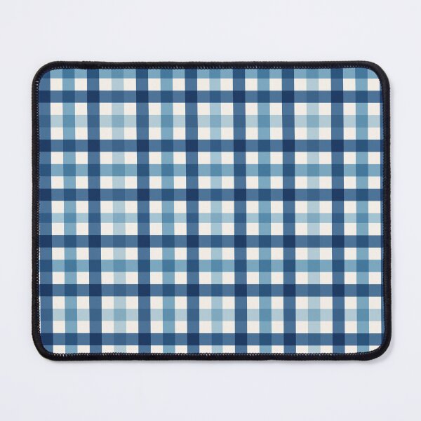 Item preview, Blue Gingham Plaid Checkered Pattern designed and sold by NdesignTrend.