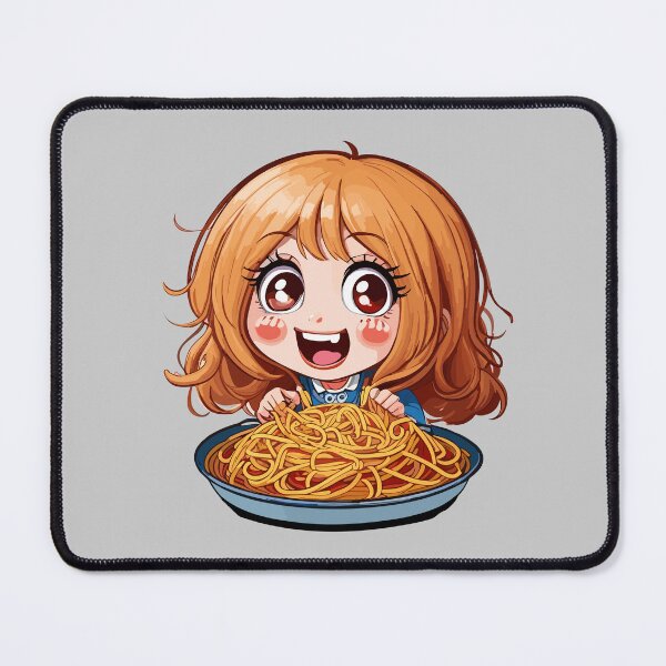 Item preview, Girl Eating Spaghetti designed and sold by YrtemmyS.