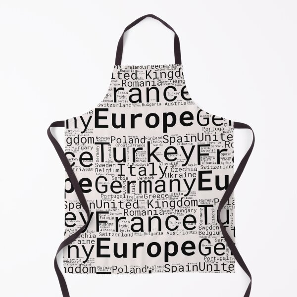 Item preview, Europe - Continents Dictionary in Color and Humor designed and sold by MyDearWorld.