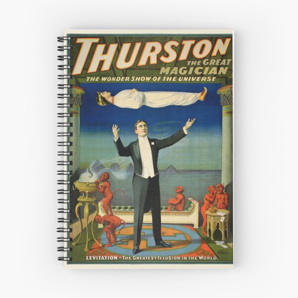 Item preview, Thurston Levitation Stone Lithograph Poster designed and sold by Wabojeg.