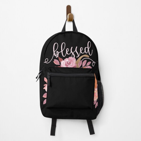 Item preview, Blessed - Pumpkin with Pink Flowers designed and sold by amazingjoy.