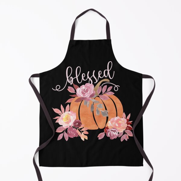 Item preview, Blessed - Pumpkin with Pink Flowers designed and sold by amazingjoy.