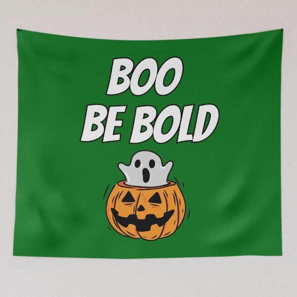 Item preview, Halloween ghost - Boo Be Bold designed and sold by ElLocoMus.