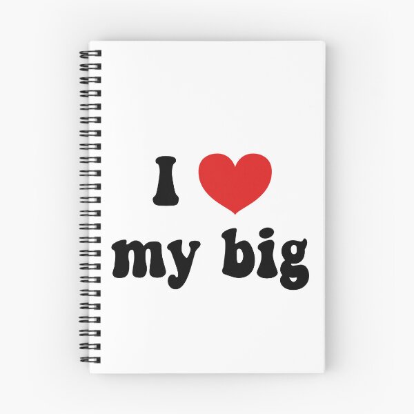 Item preview, I heart my big designed and sold by sarah21c.