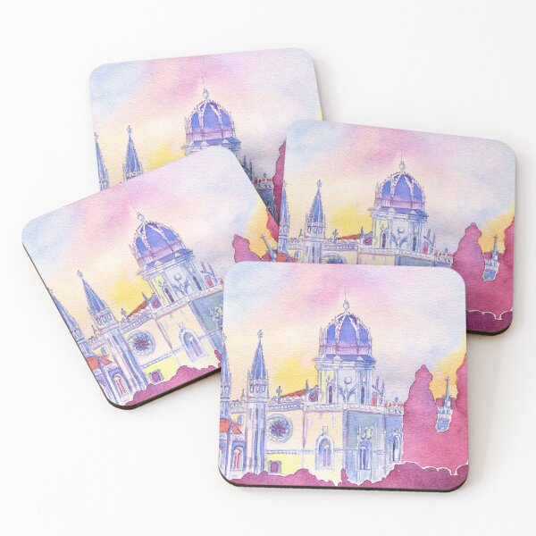 Item preview, Mosteiro dos Jerónimos. Jerónimos monastery watercolor designed and sold by Tereza Pilar  Art.