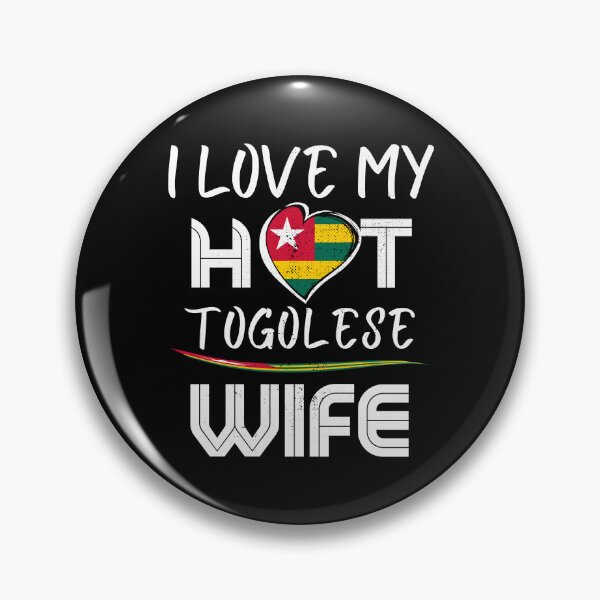 Item preview, I Love My Hot Togolese Wife Togo Husband designed and sold by Furahisha.
