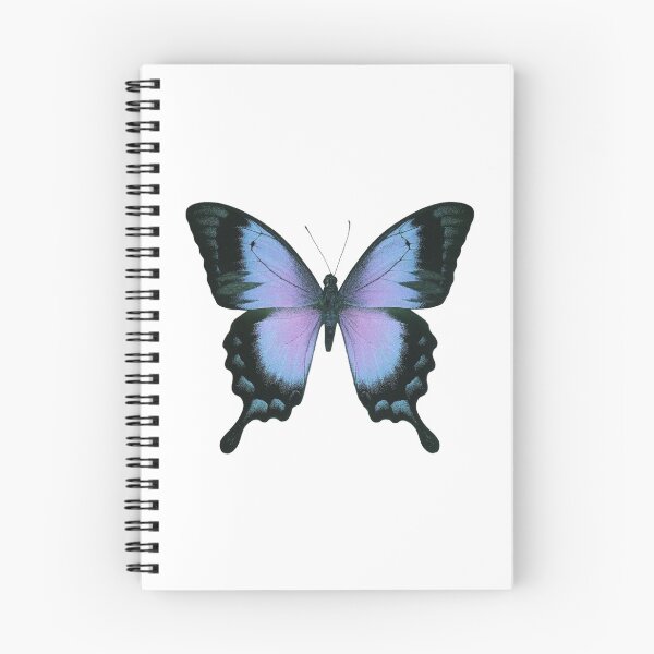 Artikelvorschau, Ombré lila und blauer Schmetterling entworfen und verkauft von sgilll.