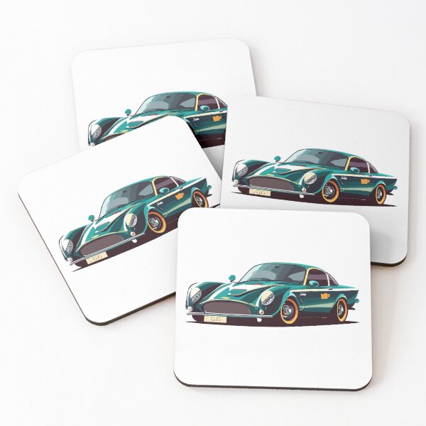 Item preview, Classic Aston Martin - Cartoon Design designed and sold by PoppinDesigner.
