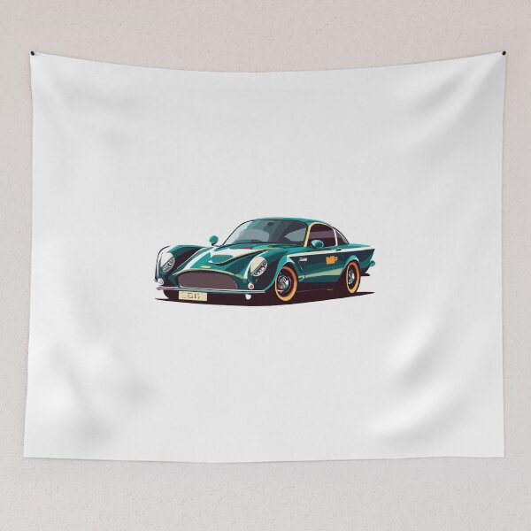 Item preview, Classic Aston Martin - Cartoon Design designed and sold by PoppinDesigner.