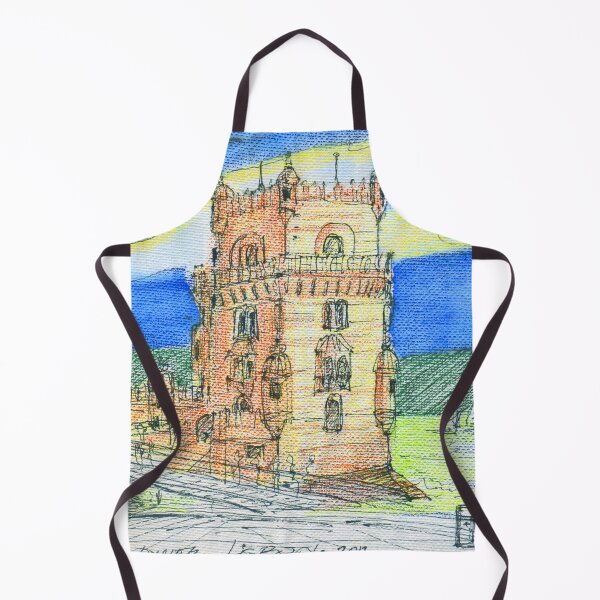 Item preview, Belém Tower sketch on canvas designed and sold by Tereza Pilar  Art.