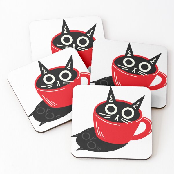 Item preview, Catfeine designed and sold by Erin Lawless.