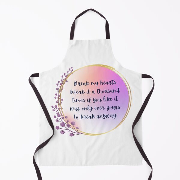 Item preview, break my heart selection quote designed and sold by QammerWazir.