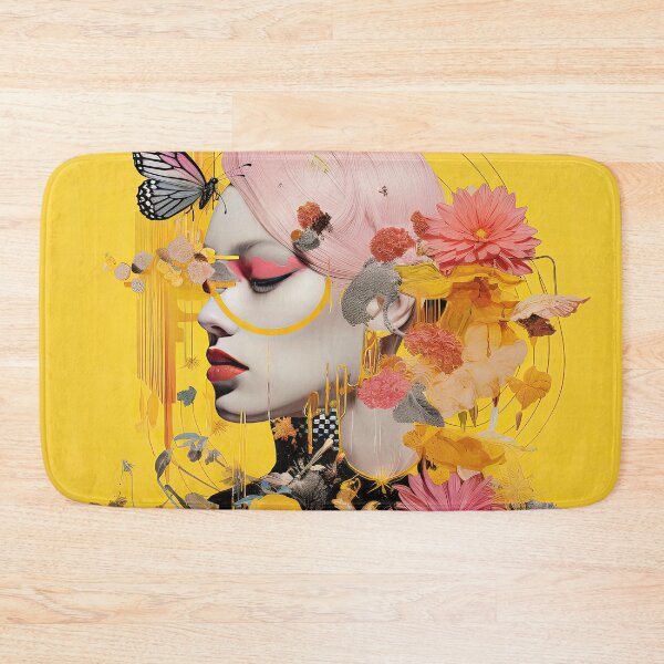 Item preview, Portrait of a Woman With Flowers designed and sold by laughingdesign.