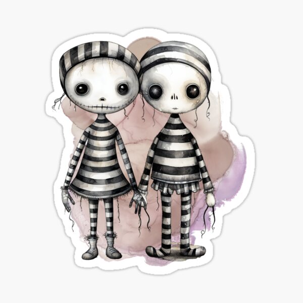 Creepy Dolls Sticker
