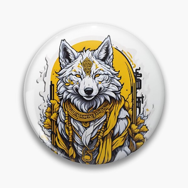 Item preview, Buddhist wolf of Tibet 9 designed and sold by RabbitPrints.