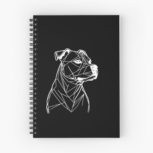 Item preview, White Line Staffy designed and sold by DiscoGypsyFish.