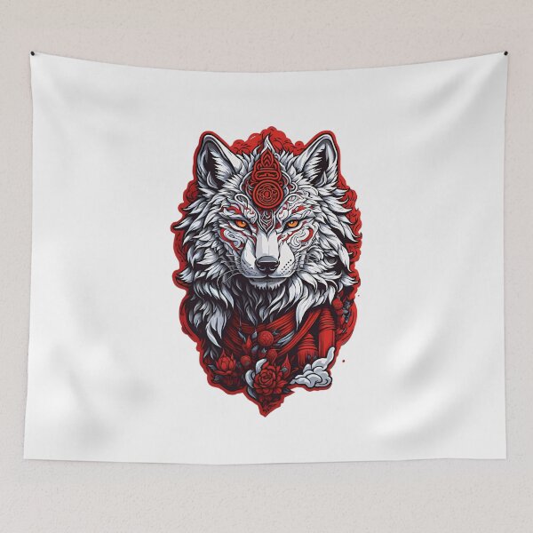 Item preview, Buddhist wolf of Tibet 10 designed and sold by RabbitPrints.