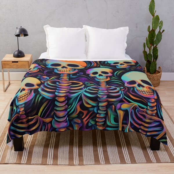 Item preview, Halloween Psychedelic Skeletons. designed and sold by ExtraEm.