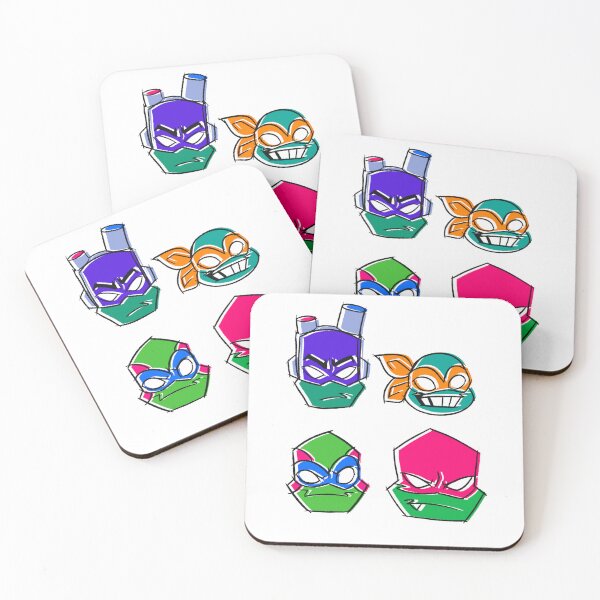 Item preview, Rise of the turtles abstract pop art design designed and sold by RowanKnowlton.