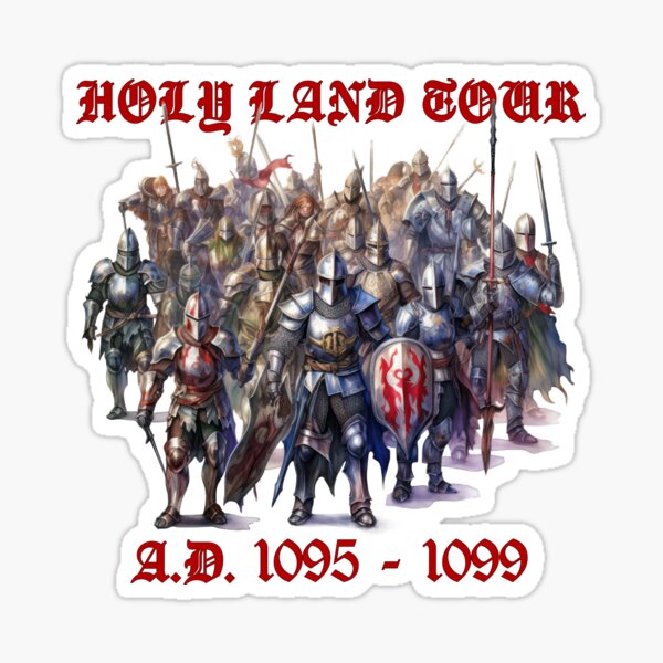 Vista previa del artículo con la obra «Tour Tierra Santa Ejército de Caballeros Medievales», diseñado y vendido por AgeOfHeroes.