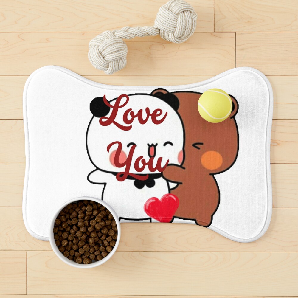 Panda Bear Hug Bubu Dudu I Like to Tease You Because I Love You Premium  Matte Paper Poster, Wooden Frame Poster & Metal Frame Poster 