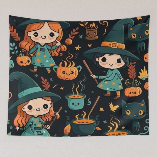 Item preview, Little Witches  designed and sold by Ellimade.