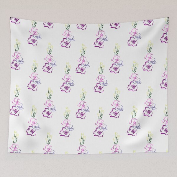Item preview, gladioli pattern designed and sold by Bayzassi.