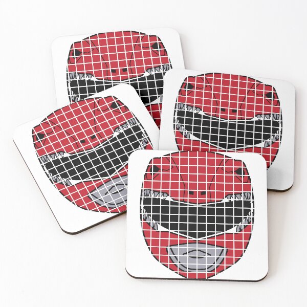 Item preview, The Morphin Grid - Red designed and sold by Simple Pete Doodles.