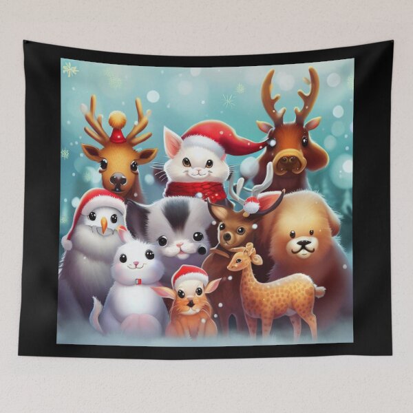 Item preview, Christmas Animals 2 designed and sold by CrankyOldDude.