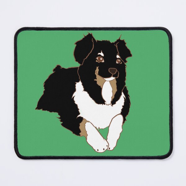 Item preview, Tricolor Australian Shepherd designed and sold by FishWithATopHat.