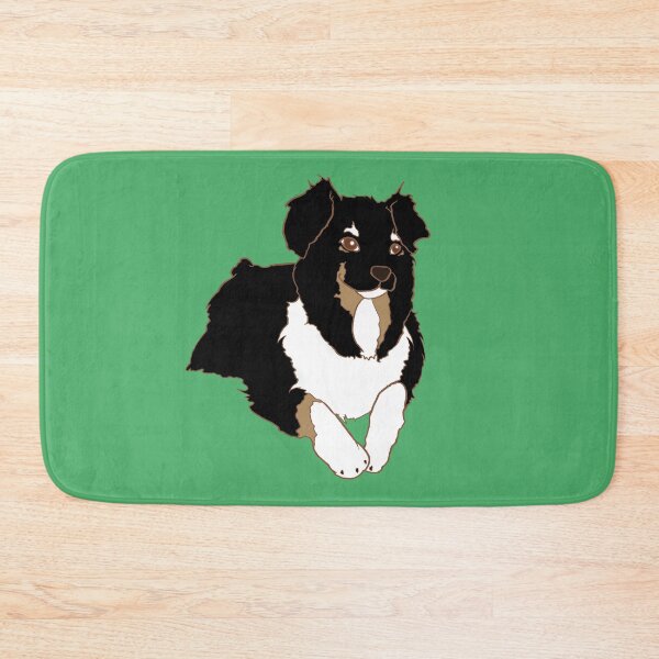 Item preview, Tricolor Australian Shepherd designed and sold by FishWithATopHat.