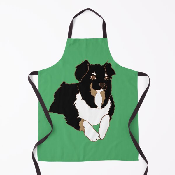 Item preview, Tricolor Australian Shepherd designed and sold by FishWithATopHat.